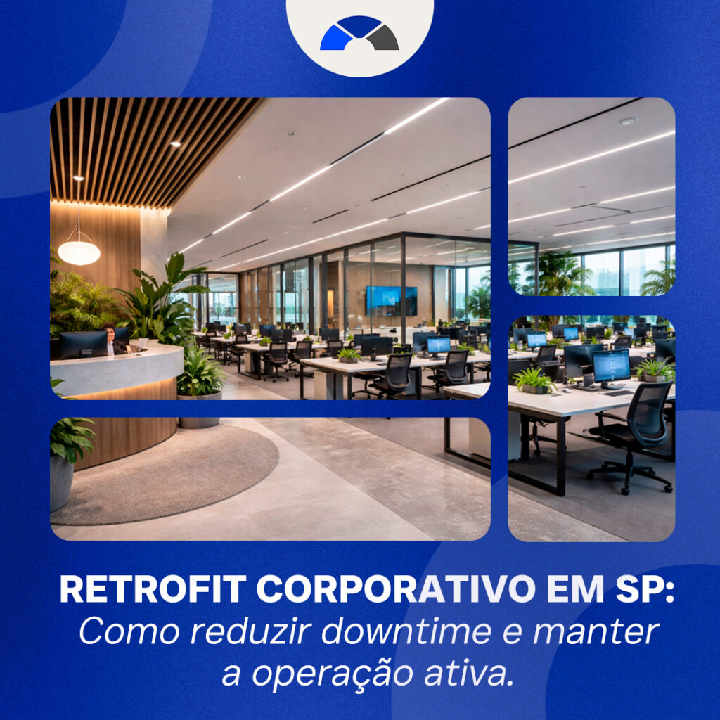 Retrofit corporativo em SP